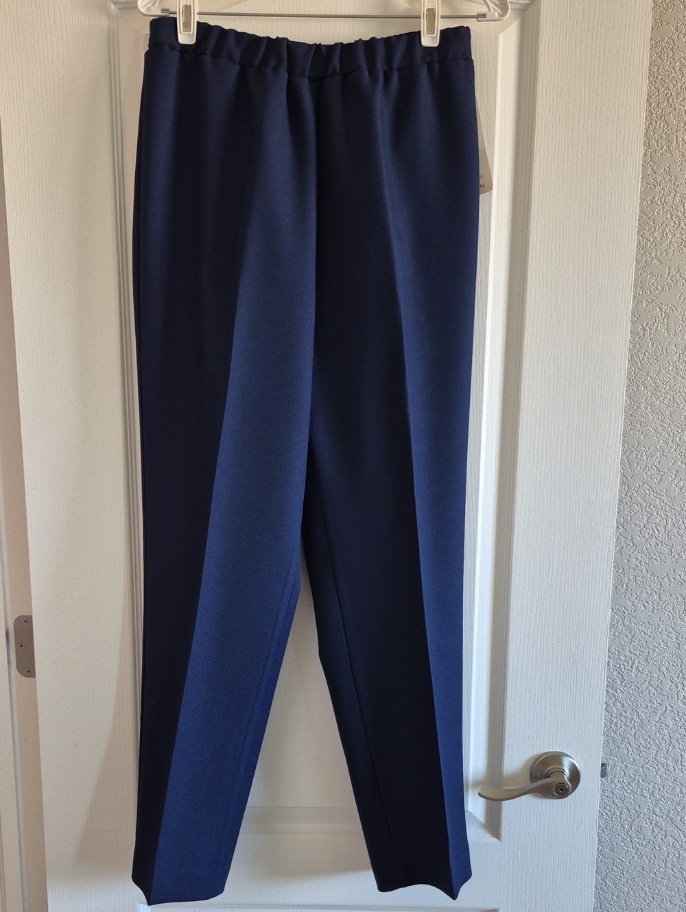 💙DonnKenny Women's Navy Elastic-Waist Dress Pants💙